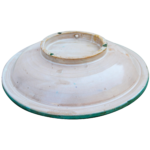 Handcrafted Moroccan Decorative Ceramic Plate Geometric Pattern - Image 3