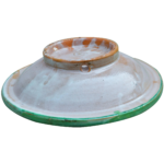 Handcrafted Moroccan Decorative Ceramic Plate Colorful Floral Pattern - Image 3