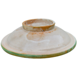 Handcrafted Moroccan Decorative Ceramic Plate Floral Pattern - Image 3